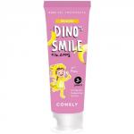 Детская гелевая зубная паста DINO's SMILE c ксилитом и вкусом банана, 60г, Consly