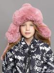 007-24з Шапка вязаная с мехом