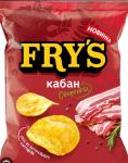 Чипсы из натурального картофеля FRY’S вкус Свирепый кабан