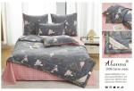 Одеяло Alanna Сатин Люкс с простыней и наволочками ODALAL002