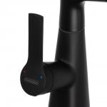 СоюзКран Смеситель для кухни, поворотный излив 360гр., картридж 35мм, цинк, черный SS01-R133