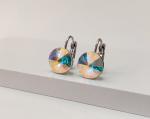 Серьги кристаллами Swarovski