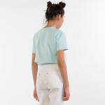 1526 мята Кроп-топ для девочек (140-164)