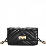 4668S-4 черн Сумка женская (18х10х4)