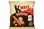 «Кириешки Maxi», сухарики со вкусом  роллов «Сяке маки» и с соусом со вкусом васаби «Calve», 75 г