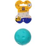Игрушка - мячик для собак средних, мелких и крупных пород "Сырик для Бро", цвет голубой, d-6см (лейбл)