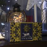 Гирлянда «Бахрома» 3 ? 0.6 м, IP44, УМС, тёмная нить, 160 LED, свечение белое, мерцание белым, 220 В