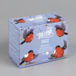 Гирлянда «Бахрома» 2 ? 1.5 м с насадками «Сердце», IP20, прозрачная нить, 124 LED, свечение тёплое белое, 220 В