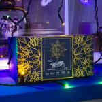 Гирлянда «Бахрома» 3 ? 0.6 м, IP44, УМС, тёмная нить, 160 SMD-LED, свечение мульти, 220 В