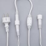 Гирлянда «Бахрома» 3 ? 0.6 м, IP44, УМС, белая нить, 160 LED, свечение тёплое белое, мерцание белым, 220 В