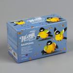 Гирлянда «Бахрома» 1.8 ? 0.5 м, IP20, тёмная нить, 48 LED, свечение фиолетовое, 8 режимов, 220 В