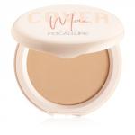 FOCALLURE Пудра для лица COVER Two way cake Pressed Powder, тон: 02