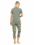 Костюм женский кулирка с брюками "ТРОПИКИ"