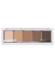 ABOUT TONE Матовая палитра теней для век Return To Basic Shadow Palette 05 Cappuccino 9г (5цв)