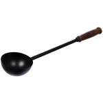 Ковш из стали "Банные штучки", цвет черный, 0,2 л, длина 45см