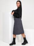 Джислин - юбка серый
