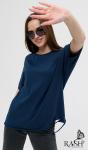 Футболка "Boho" синяя