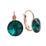 Серьги кристаллами Swarovski