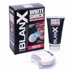 Blanx White Shock Treatment + Led Bite                            Отбеливающий уход + световой активатор                                             50 мл.                                                          RDA: <50