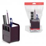 АКЦИЯ. Набор настольный пластиковый ErichKrause® Techno, Marsala, фиолетовый