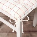 Подушка "Этель" "Bright cage" 40х40 см, 100% хл, рогожка 186 г/м2