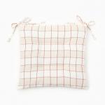 Подушка "Этель" "Bright cage" 40х40 см, 100% хл, рогожка 186 г/м2