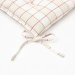 Подушка "Этель" "Bright cage" 40х40 см, 100% хл, рогожка 186 г/м2