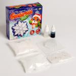 Бомбочки для ванн своими руками на новый год «Волшебная снежинка», набор для творчества