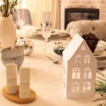 Набор новогодний столовый New Years treat скатерть 150х110см +/-3см с ВГМО, салфетка 40х40см-4 шт, 100%хл