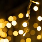 Гирлянда «Бахрома» 12 ? 0.7 м, IP44, УМС, белая нить, 240 LED, свечение тёплое белое, 220 В