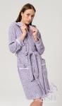 Халат "Нежность" сирень