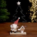 Декор с подсветкой «Ёлка» 20 ? 6 ? 20,5 см