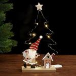 Декор с подсветкой «Ёлка» 20 ? 6 ? 20,5 см