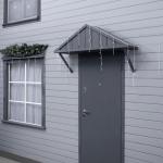 Гирлянда «Бахрома» 25 ? 0.7 м, IP44, УМС, белая нить, 450 LED, свечение белое, мерцание, 220 В