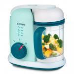 Блендер-пароварка Kitfort KT-2305 бело-зеленый