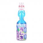 HATA KOSEN Газировка Ramune Blueberries РАМУНЕ со вкусом Черники, 200 мл., стеклянная бутылка со стеклянным шариком