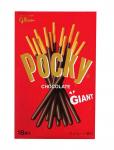 GLICO Pocky Giant Палочки гигантские в темном шоколаде, упаковка 151,2 гр., гигантские палочки 18 шт. * 8,4 гр.