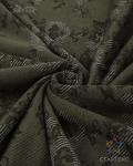 Ткань футер жаккард "Диего" цвета хаки