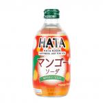 HATA KOSEN Газировка Mango Soda со вкусом Манго, 300 мл., стеклянная бутылка