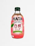 HATA KOSEN Газировка White Peach Soda со вкусом Белого Персика, 300 мл., стеклянная бутылка