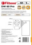Filtero DW 60 (5) Pro, мешки для промышленных пылесосов