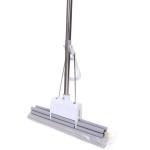Швабра  с губкой ПВА металлическая ручка 90-110 см.(отжим двойной ролик, насадка 38см.)