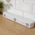 Диспенсер для пищевой плёнки Доляна, 37,3? 6,5?5,3 см, пластик, белый