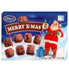 Шоколадные фигурки ONLY Choco Santas 100 гр