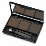 Набор для бровей GR Eyebrow Styling Kit (тонированный воск и двухпигментарная пудра, двухстронний аппликатор, кисточка шпулька, пинцет)