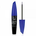 Подводка для глаз GR Cat'S Eyes Eyeliner Matte Blue водостойкая, матовая синяя, мягкая кисточка