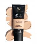 Крем тональный для лица GR Matte Perfection Full Coverage Foundation полное покрытие, финишный, от пигментных пятен, spf 34