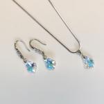 Комплект с кристаллами Swarovski