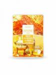 DEOPROCE COLOR SYNERGY EFFECT SHEET MASK YELLOW Тканевая маска для лица с мёдом и муцином улитки 20г