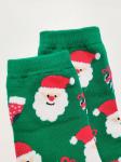 Носки НГ р.35-40 "Новогоднее настроение" Санта